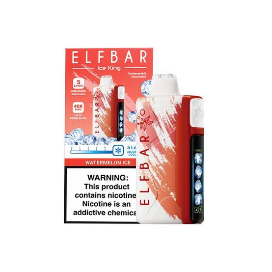 Elfbar Ice King 40,000 Mayoreo!   5 niveles de Ice